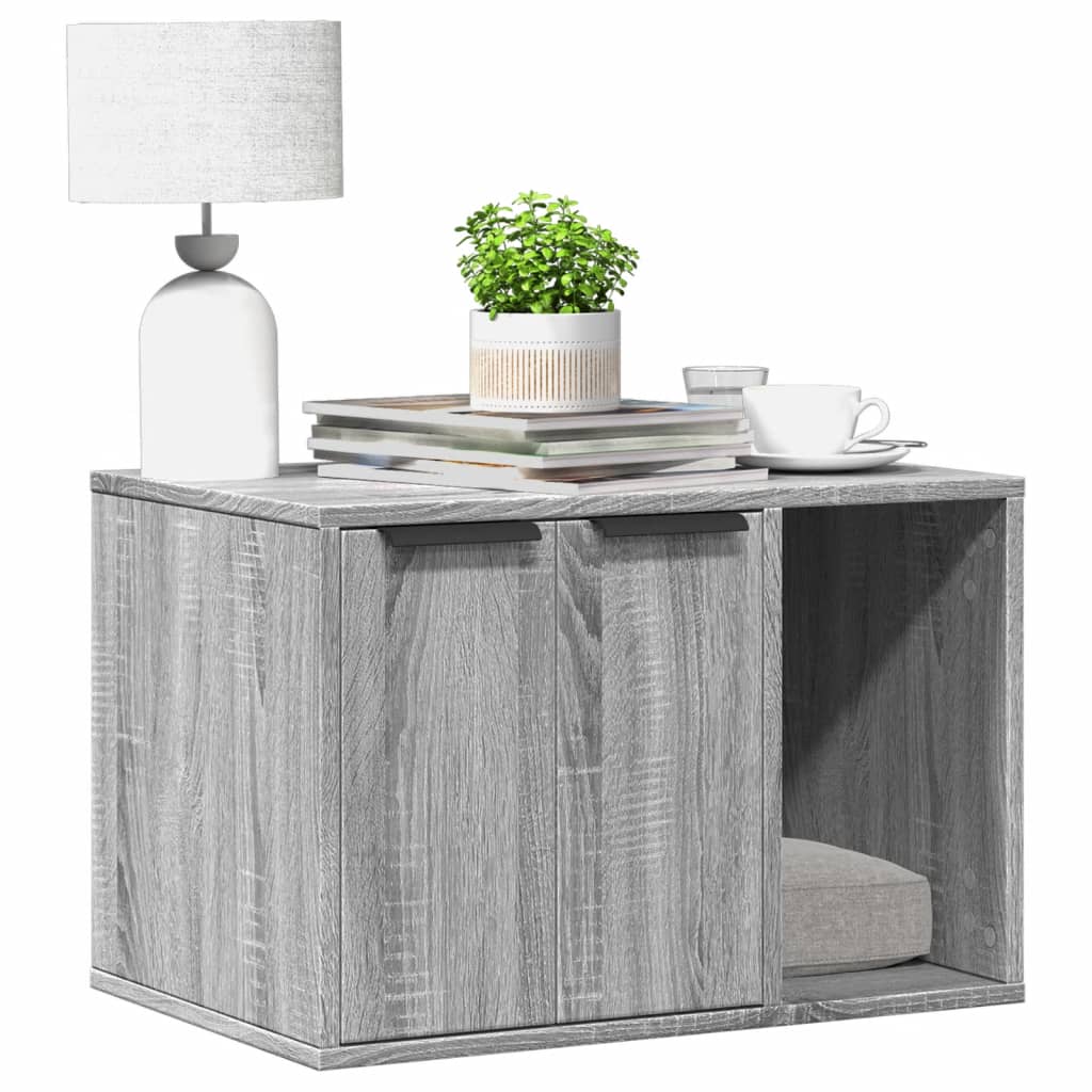 Cat Litter Box 60x Wood Material