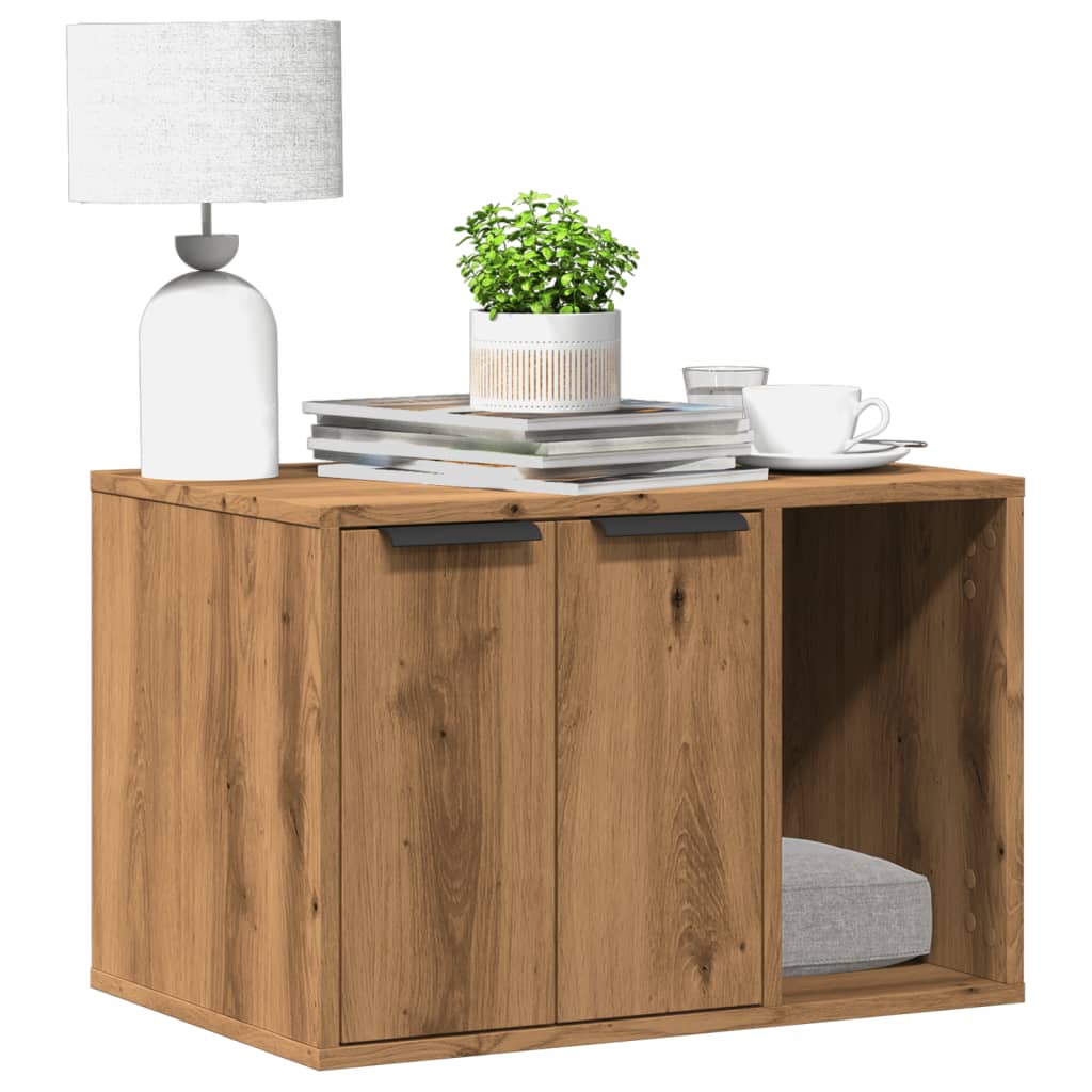 Cat Litter Box 60x Wood Material