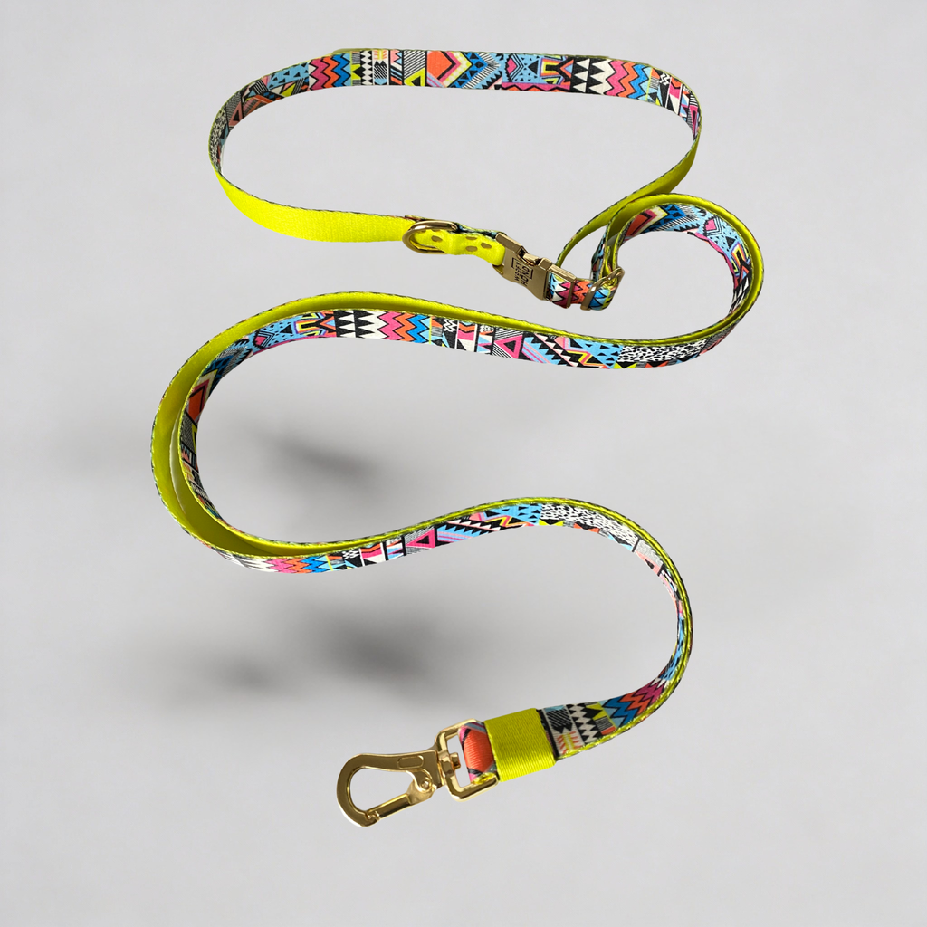 Elite Hands-Free Leash Ethnic Vibrance