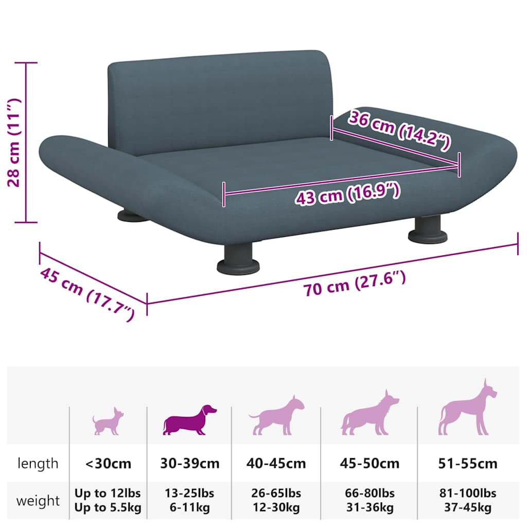 Dog Bed 70x   Leather