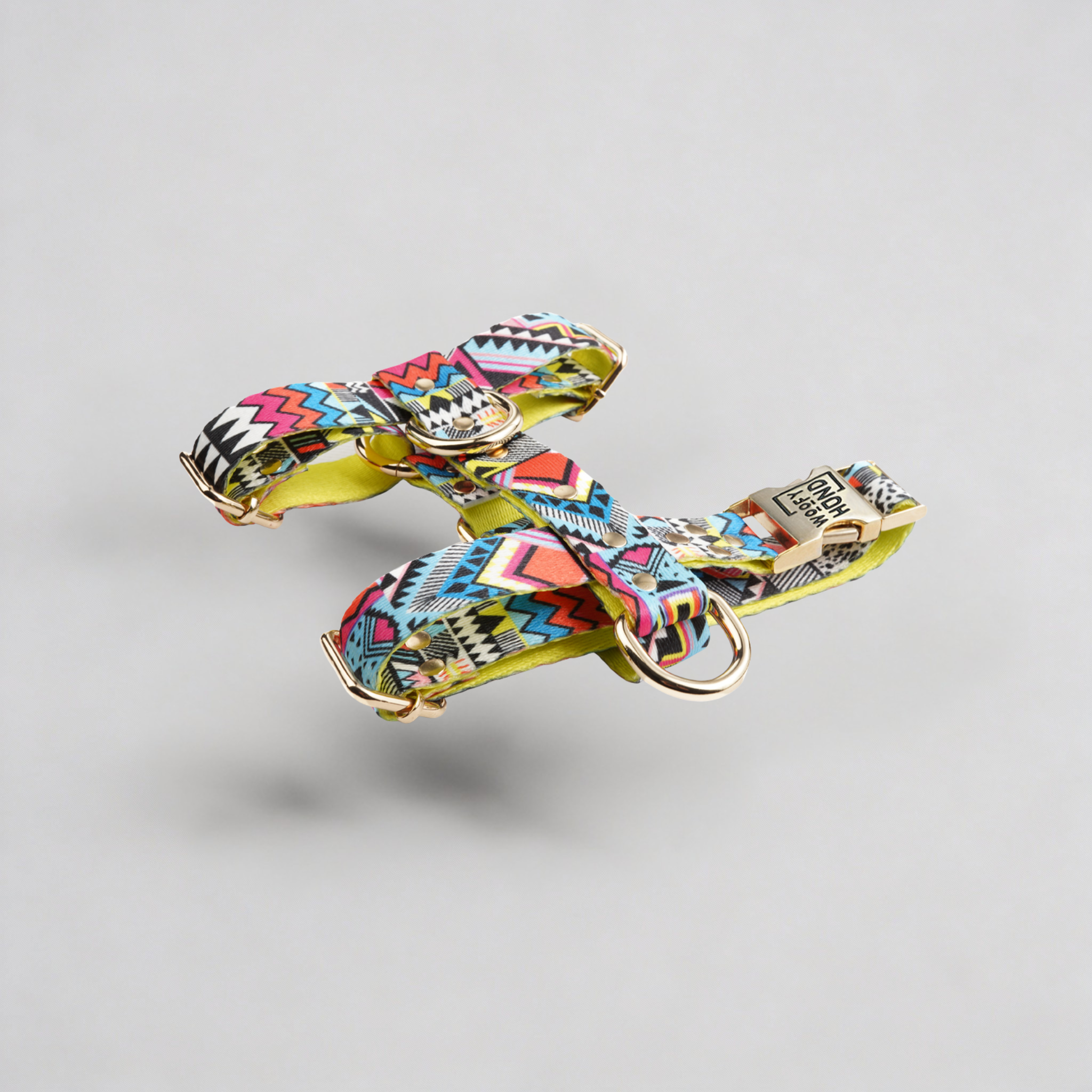 Luxury Dog harness Ethnic Vibrance