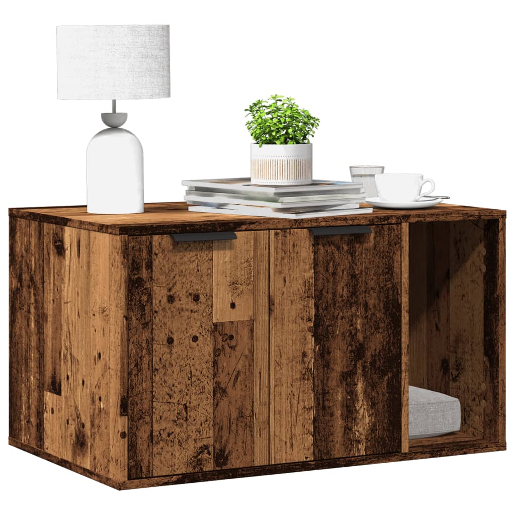 Cat Litter Box 60x Wood Material