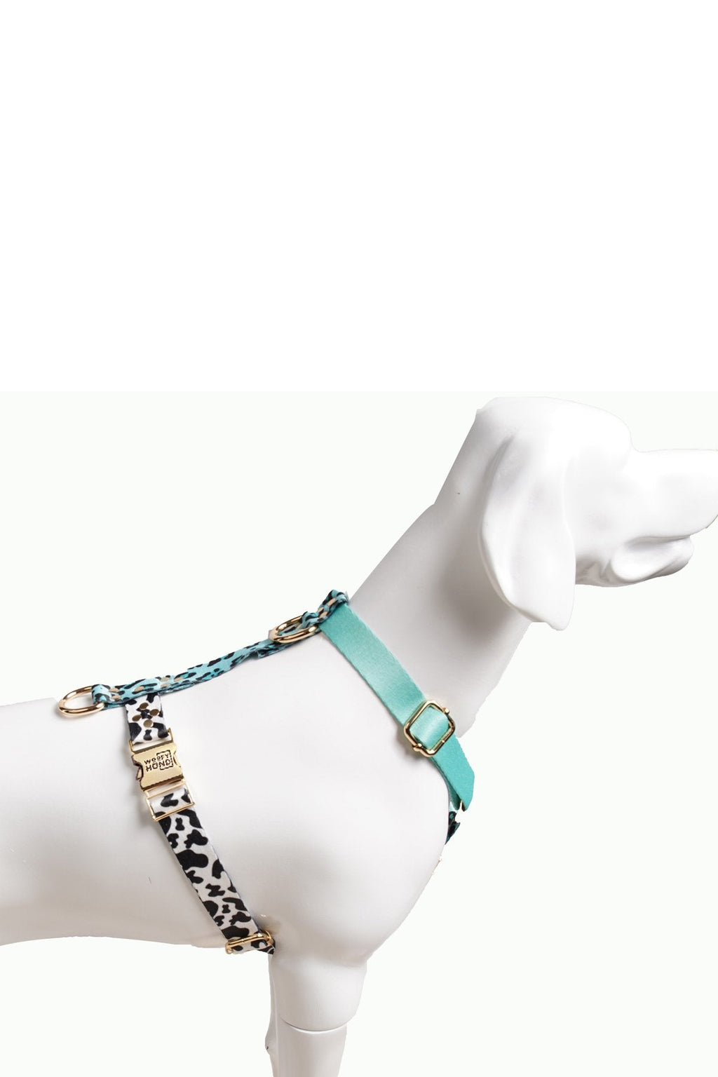 Luxury Dog harness Aqua-Camo