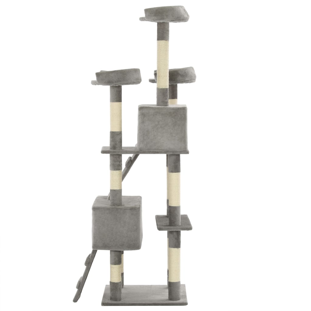 Cat Tree with Sisal Scratching Posts 170 cm   Cat Tree