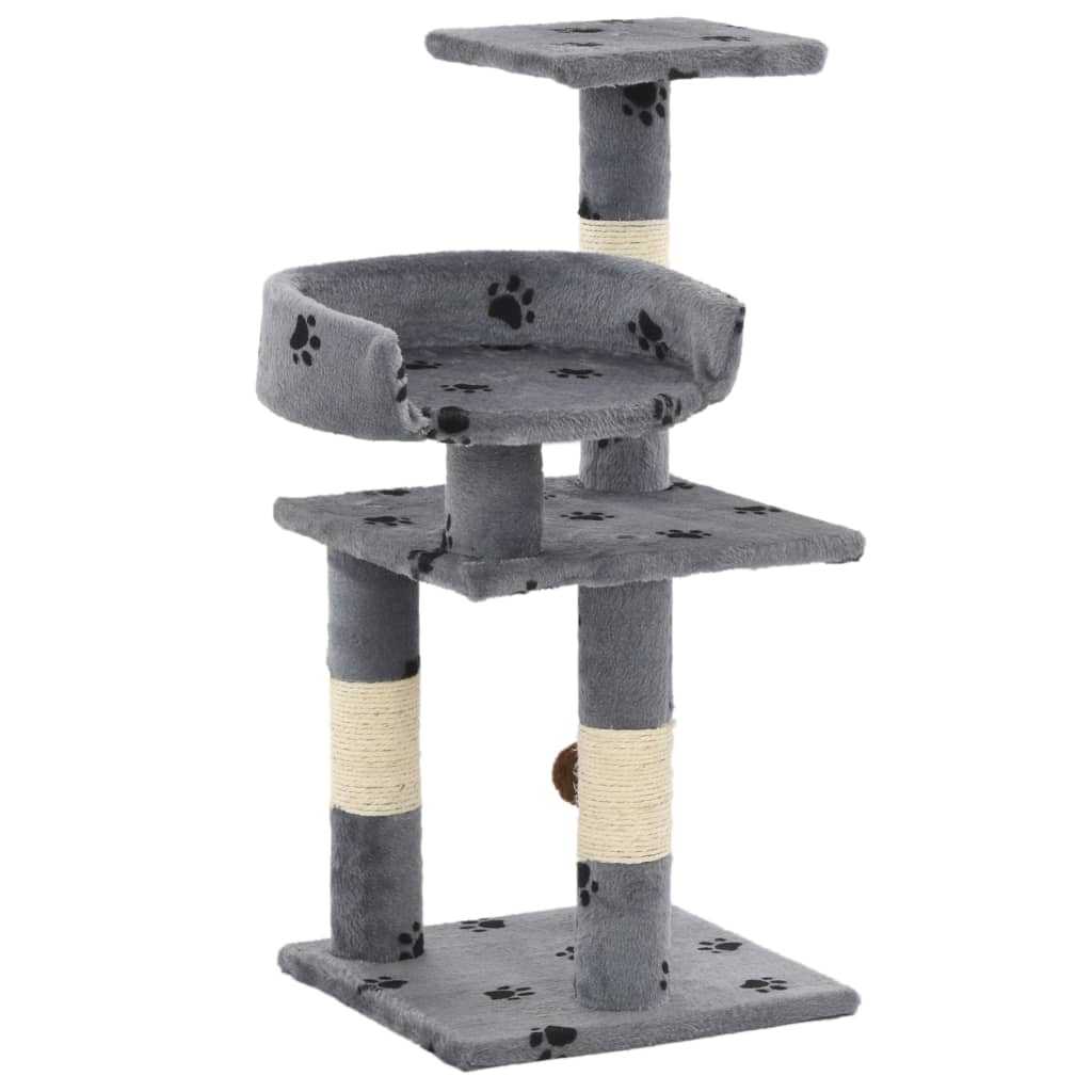 Cat Scratching Post with Sisal Scratching Columns 65 cm   Cat Scratching Post