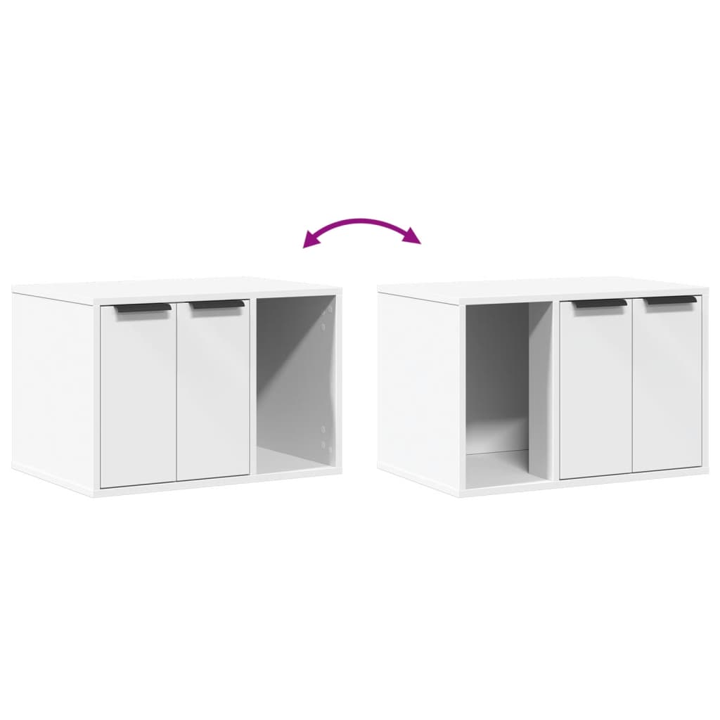 Cat Litter Box 60x Wood Material