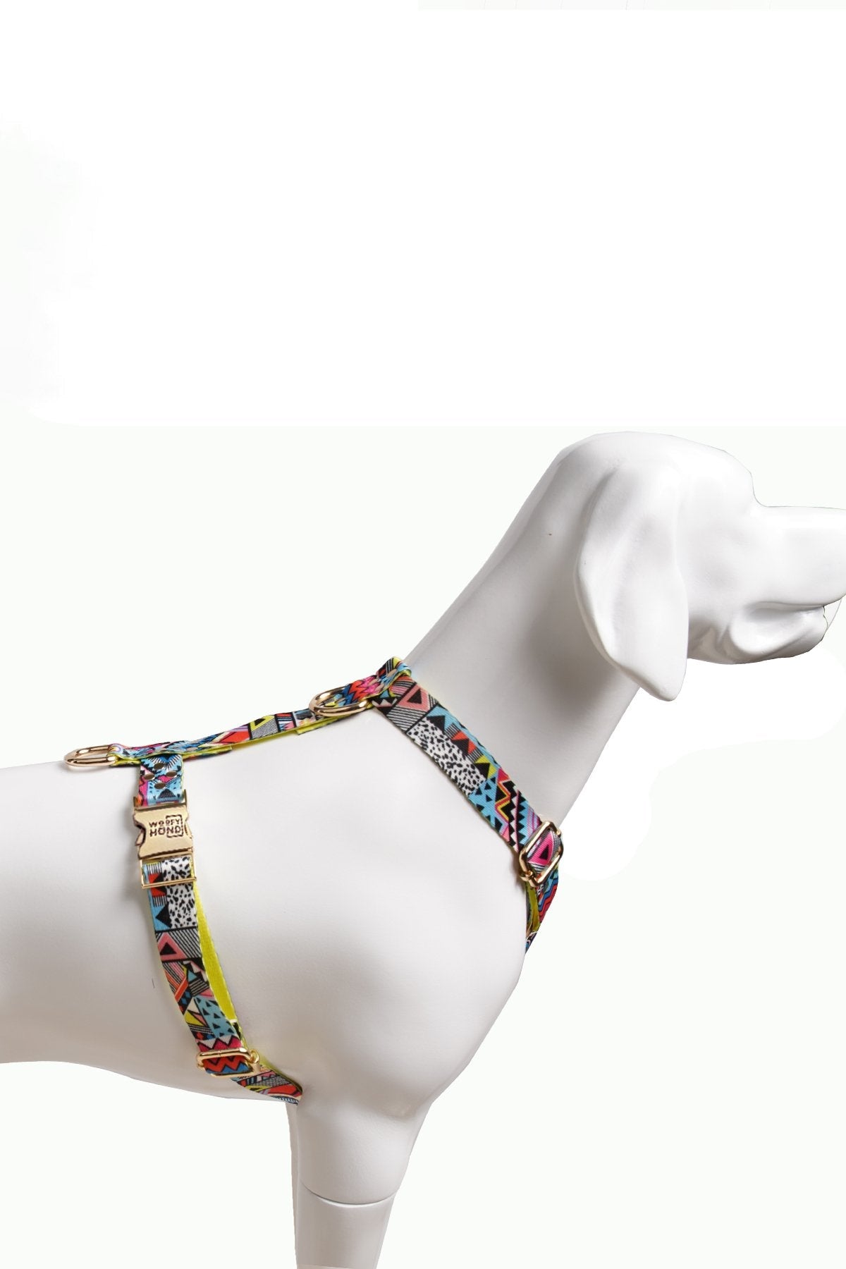 Luxury Dog harness Ethnic Vibrance