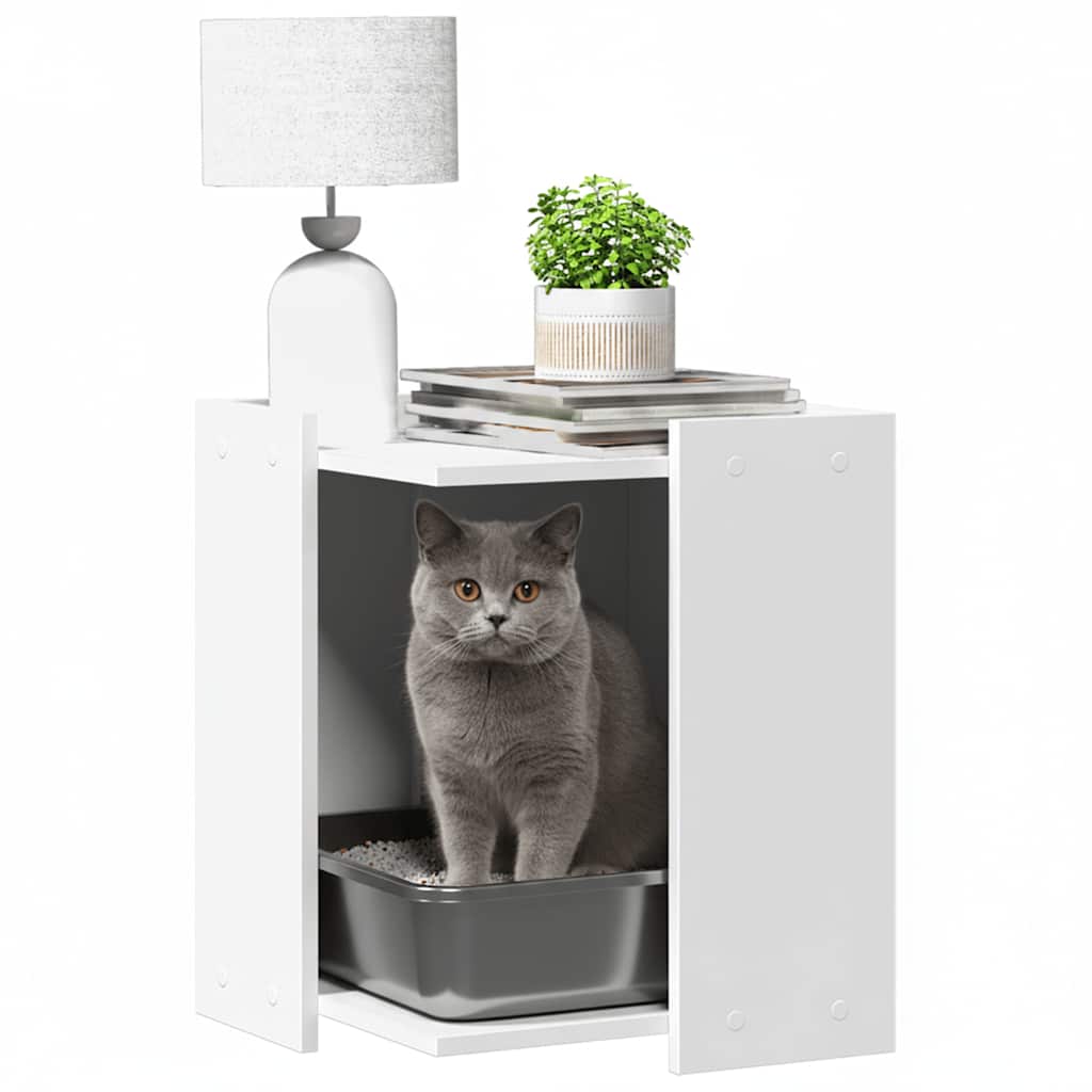 Cat Litter Box 42x Wood Material